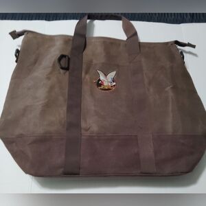 Ducks Unlimited Insulated Brown Canvas Tote Bag